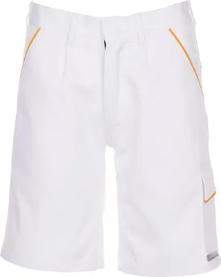 Produktbild von Planam Shorts Highline Gr. M reinweiß/gelb