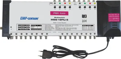 Obrázek produktu pro EMP Centauri Profi-Line multipřepínač MS 9/16 PIU-6 pro 2 satelity 16 účastníků