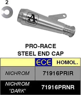Immagine prodotto di Marmitta slip-on ARROW pro-race nichrom per KTM 1390 superduke r