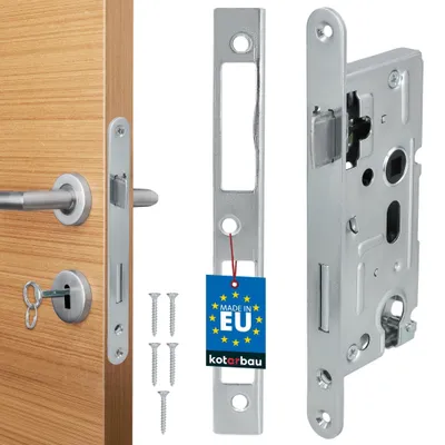 Produktbild von KOTARBAU® Einsteckschloss 72/ für Profilzylinder Türschloss Torschloss 40 mm