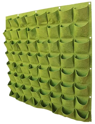 Produktbild von Hängende Pflanzwand mit 25 Taschen vertikaler Wandgarten für Balkon Garten Terrasse