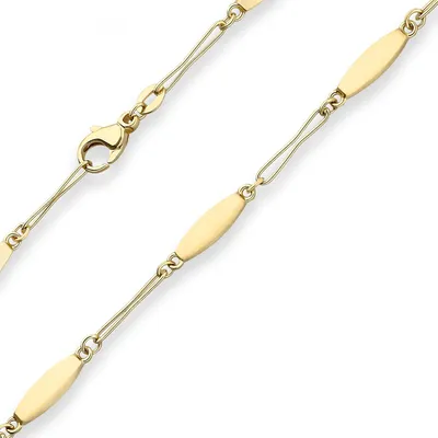 Produktbild von Armband Fantasiekette Goldarmband Armschmuck aus 585 Gold Gelbgold 19cm