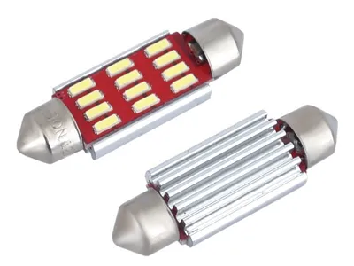 Image de VISION Festoon SV8.5 39mm 12/24V 12x 4014 SMD LED bulb, CANBUS, blanc, 2 pcs.