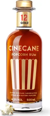 Produktbild von CINECANE Popcorn Rum Gold 500ml 41,2% Vol.