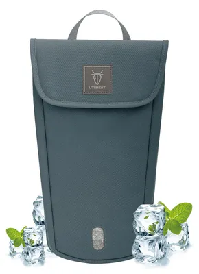 Isolierte Tasche für 2L & 3L Trinkblasen, 3L, Aluminium
