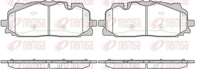 Produktbild von REMSA Bremsbeläge Satz Vorne Bremsklötze für AUDI A4 B9 Avant (8W5, 8WD) 1667.00