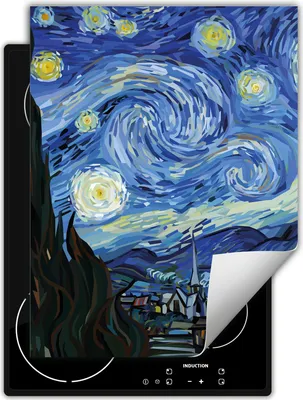 Produktbild von DarHaus Herdabdeckplatte Einteilig Küche Abdeckplatte für Glaskeramikkochfeld Abdeckung Induktionskochfeld Aufrollbare Matte 40x52 cm, blau - Bild