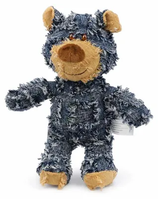 Produktbild von RobustBär™ - Der unzerstörbare Begleiter! Langlebiges Hundespielzeug | Kauspiel: Denim-Blau