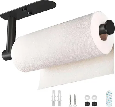 Produktbild von APT Papierhandtuchhalter Schwarz