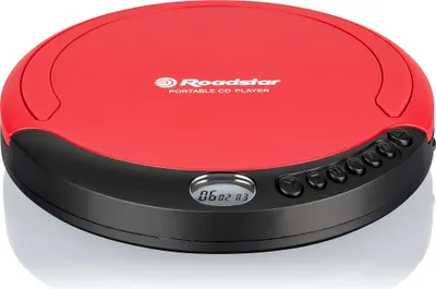 Obrázok produktu pre Roadstar PCD-435CD, 175 g, Červená, Prenosný CD prehrávač