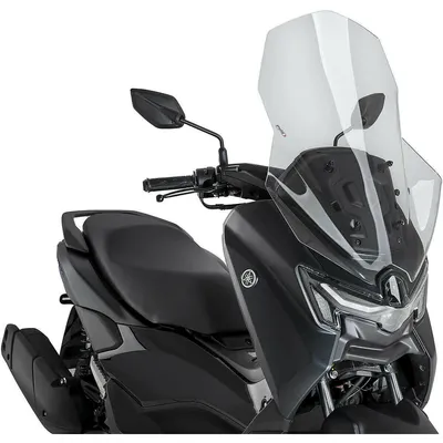 Produktbild von Windschild Puig V-Tech Line Touring-Scheibe 700 x 520 mm mit ABE für Yamaha Nmax 125, Nmax 125 Tech MAX Bj. 2025 - 2026