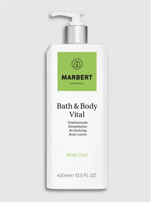 Produktbild von MARBERT Bath & Body Vital, Lotion, Frauen, Feuchtigkeitsspendend, Universal, 400 ml, Pumpenflasche