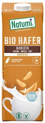 Immagine prodotto di Bevanda a base di avena - Barista, gusto zucchero, 1 litro | NATUMI