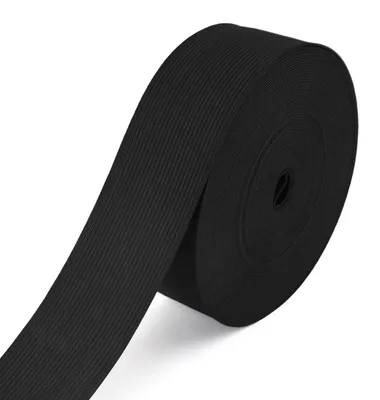 Elastikband 40 mm schwarz, 10 m, Gummiband zum Nähen