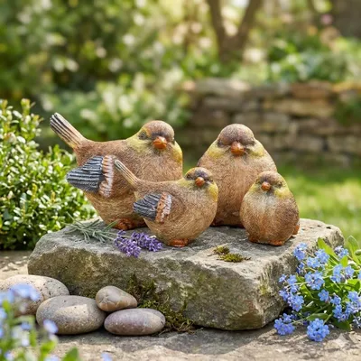 Immagine prodotto di Simpatici passeri - set di 4