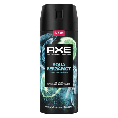 Immagine prodotto di Axe Premium Bodyspray Aqua Bergamot Deodorante senza sali di alluminio 150ml