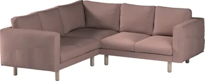 Produktbild von Dekoria Bezug für Norsborg 4-Sitzer Ecksofa, altrosa, Norsborg 4-Sitzer Ecksofabezug