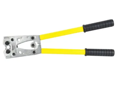 Produktbild von GEKO | Batteriekabelschuh Crimpzange, 6-50mm, Presszange Kabelschuh ,Crimpen Kabelschuhzange Satz, Aderendhülsenzange