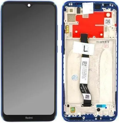 Produktbild von LCD Display Touchscreen Bildschirm Rahmen Blau für  Xiaomi Redmi Note 8T