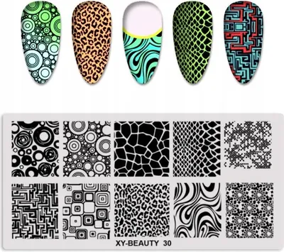 Obrázok produktu pre XY-BEAUTY Nail art pečiatka - 30