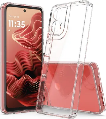 Immagine prodotto di Custodia per Motorola Moto G35 - Cover posteriore Phonesta Scratchproof - Trasparente