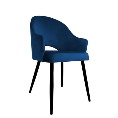 Obrázek produktu pro Židle JENISEJ VELVET, tmavě modrá