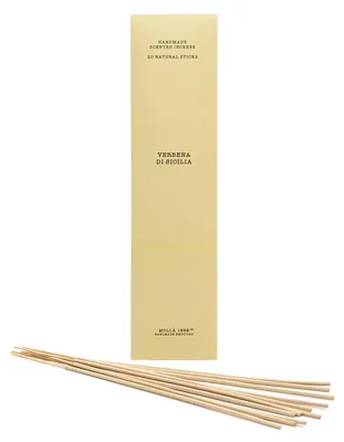 Produktbild von Cereria Molla – Set mit 20 Räucherstäbchen, Duft: Zitronenmelisse aus Sizilien