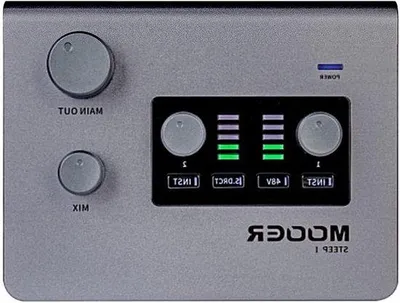 Immagine prodotto di Interfaccia audio con doppie entrate e uscite, 24 bit 192 kHz, nera