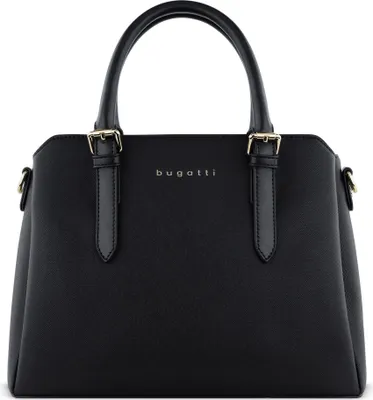 Produktbild von bugatti Handtasche Schultertasche Ella Hand Bag Black Saffiano schwarz