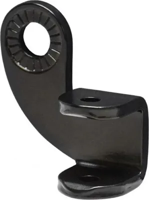 Image de Burley 960116 Attelage Ningbo standard acier 12,2 mm pour axe rapide ou plein, noir (1 pièce)