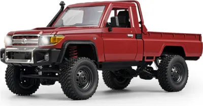 Obrázok produktu pre MNRC MN82 RTR 1/12 2.4G 4WD RC Car - Land Cruiser LC79 Rock Crawler s LED svetlom - terénne vozidlo na lezenie a dobrodružstvo, červené, 1 batéria