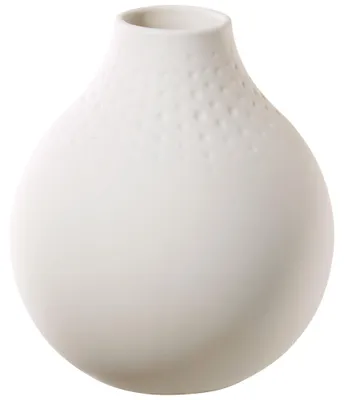 Zdjęcie produktu dla Villeroy & Boch 10-1681-5516, Wazon o okrągłym kształcie, Porcelana, Biały, Matowy, Biały, Stół