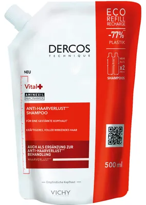 Produktbild von Vichy Dercos Vital-Shampoo+Nachfüllpack 500 ml