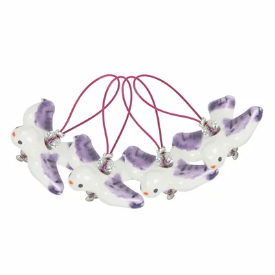 Produktbild von KnitPro Maschenmarkierer Packung mit 12 Stück : Vögel Muster: Vögel