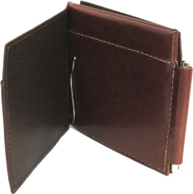 Image de Golden Head Cuir pince à billets porte-cartes Colorado RFID Protect Clip-Scheintasche 1923 Tabacco brun