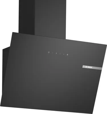 Produktbild von Bosch Wandesse 60 cm Klarglas schwarz bedruckt DWK65DK60