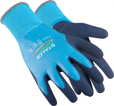 Produktbild von Stalco Aqua Schaumstoff-Nylonhandschuhe 9"