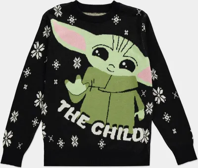 Obrázek produktu pro The Mandalorian - The Child Knitted Christmas Jumper - The Man...