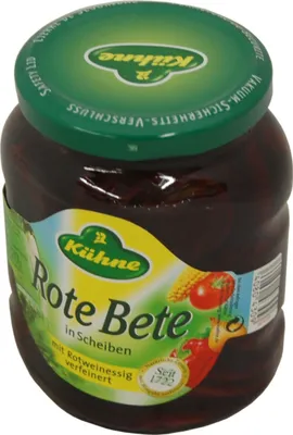 Zdjęcie produktu dla Plastry buraka ćwikłowego Kühne 330g