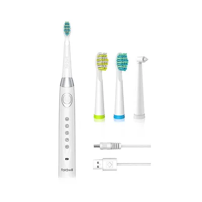 Produktbild von Fairywill 508 Schallzahnbürste mit Zahnstocher-Set (Weiß)