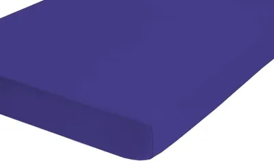 Produktbild von Castell Jersey-Stretch Spannbettlaken 90x200 cm - 100x200 cm Marineblau