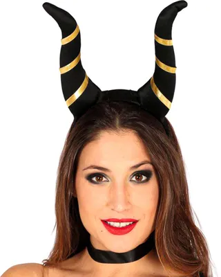 Produktbild von Halloween-Dämonenhörner für Damen - Einheitsgröße
