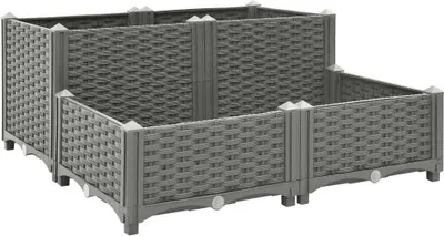 Produktbild von Hochbeet 80x80x38 cm Polypropylen