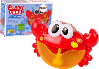 Produktbild von Badespielzeug Seifenblasengenerator Rote Krabbe