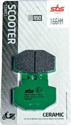 Produktbild von Scooterbelag SBS 166HM (Satz pro Scheibe) Street Ceramic