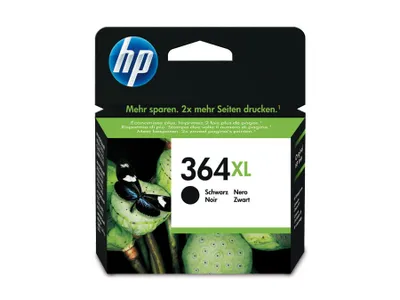 Produktbild von HP 364XL, Schwarz, Hoch, 5 - 50%, -40 - 70 °C, HP Deskjet 3070A, Deskjet 3520, Officej]et 4620, Photosmart 5510, Photosmart 5515, Photosmart 5520, , Schwarz
