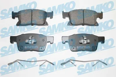 Produktbild von SAMKO Bremsbeläge Satz Vorne Bremsklötze für OPEL Astra K Sports Tourer (B16) 5SP2129K