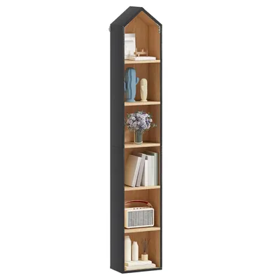 Produktbild von BALCONERA Bücherregal 6-stöckiges Regal Standregal Lagerregal, 30x24x180cm
