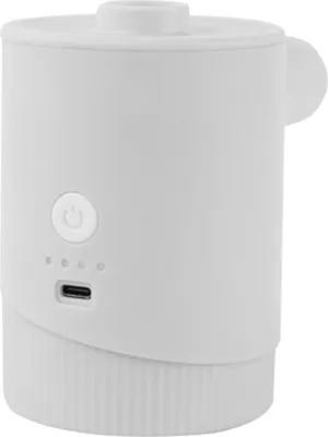Zdjęcie produktu dla Przenośna elektryczna pompka powietrza 2 w 1 - bezprzewodowa, ładowana przez USB, nadmuchiwana i opróżniana, 5000 Pa, do materacy dmuchanych, kółek do pływania, na zewnątrz