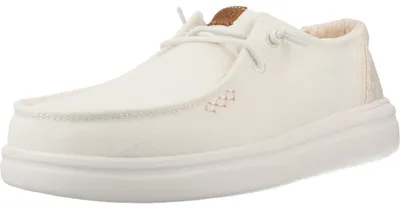 Produktbild von HEY DUDE WENDY RISE CHAMBRAY GRID Weiß